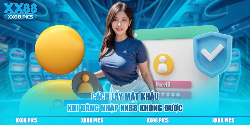 Cách lấy mật khẩu khi đăng nhập XX88 không được
