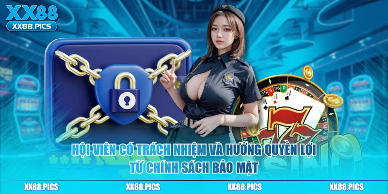 Hội viên có trách nhiệm và hưởng quyền lợi từ chính sách bảo mật