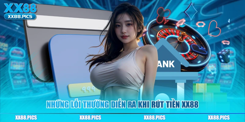 Những lỗi thường diễn ra khi rút tiền XX88